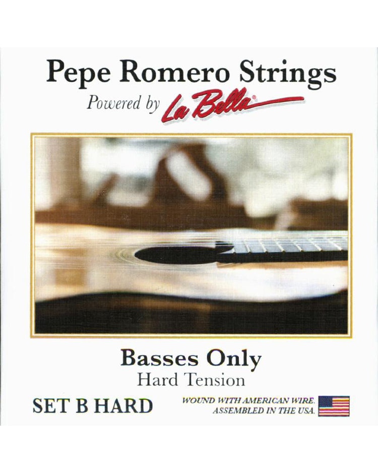 Image 1 of Pepe Romero Strings "Basses Only" (3 Strings) Guitar String Set, Hard Tension - SKU# PBH : Product Type Strings : Elderly Instruments