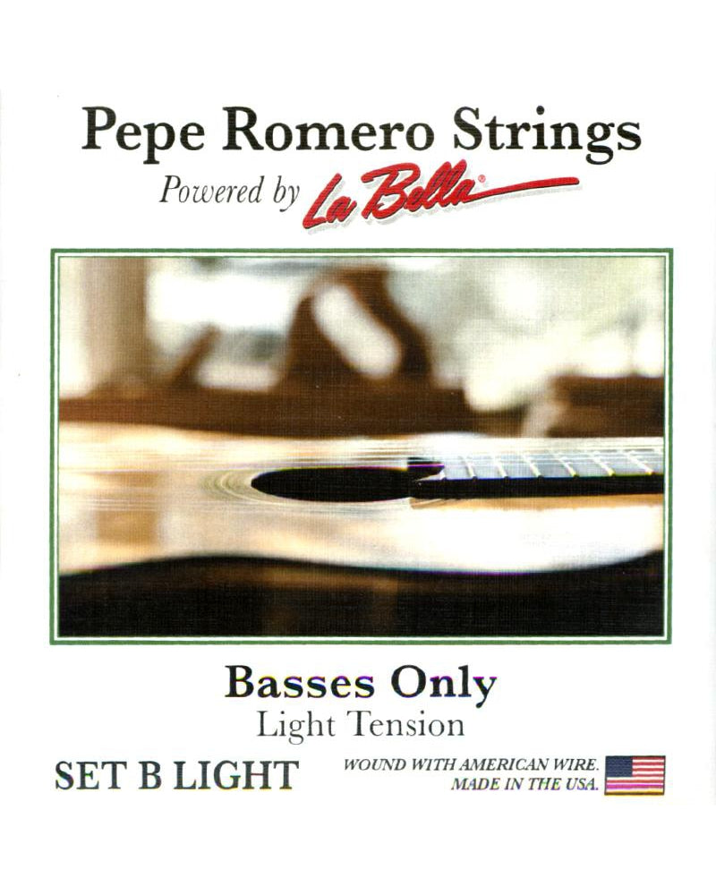 Image 1 of Pepe Romero Strings "Basses Only" (3 Strings) Guitar String Set, Light Tension - SKU# PBLT : Product Type Strings : Elderly Instruments