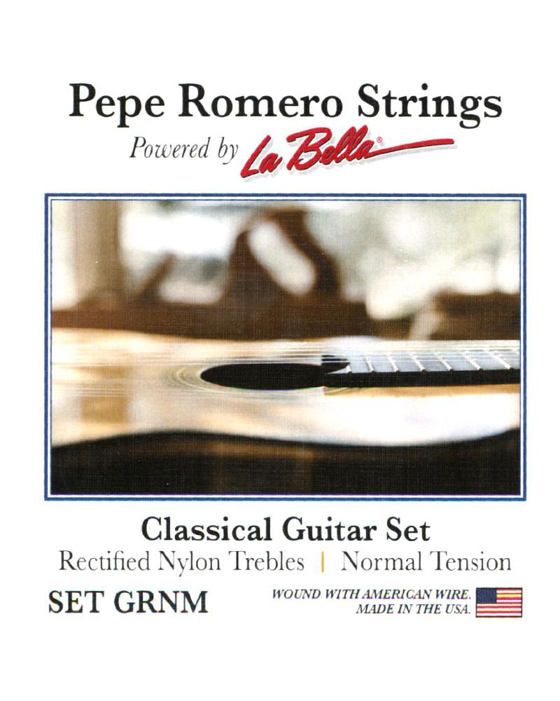 Image 1 of Pepe Romero Strings GRNM Classical Guitar Set, Rectified Nylon Normal Tension - SKU# PGRNM : Product Type Strings : Elderly Instruments