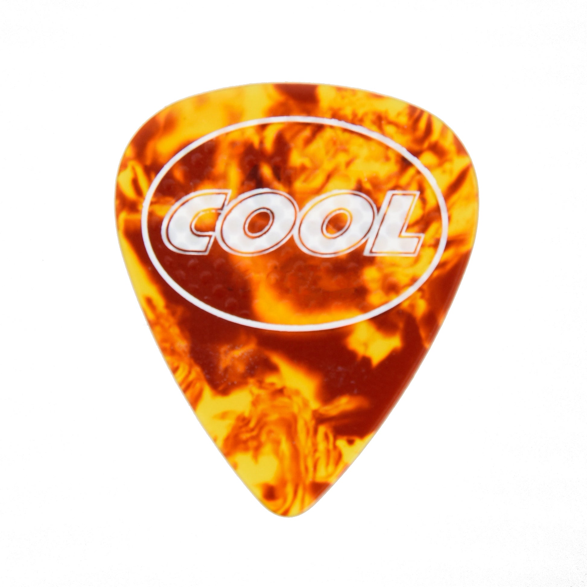 Front of Cool Picks "Coolcell" Thin Guitar Pick .50MM Thick