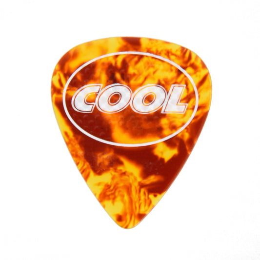 Front of Cool Picks "Coolcell" Guitar Medium Pick .75MM Thick