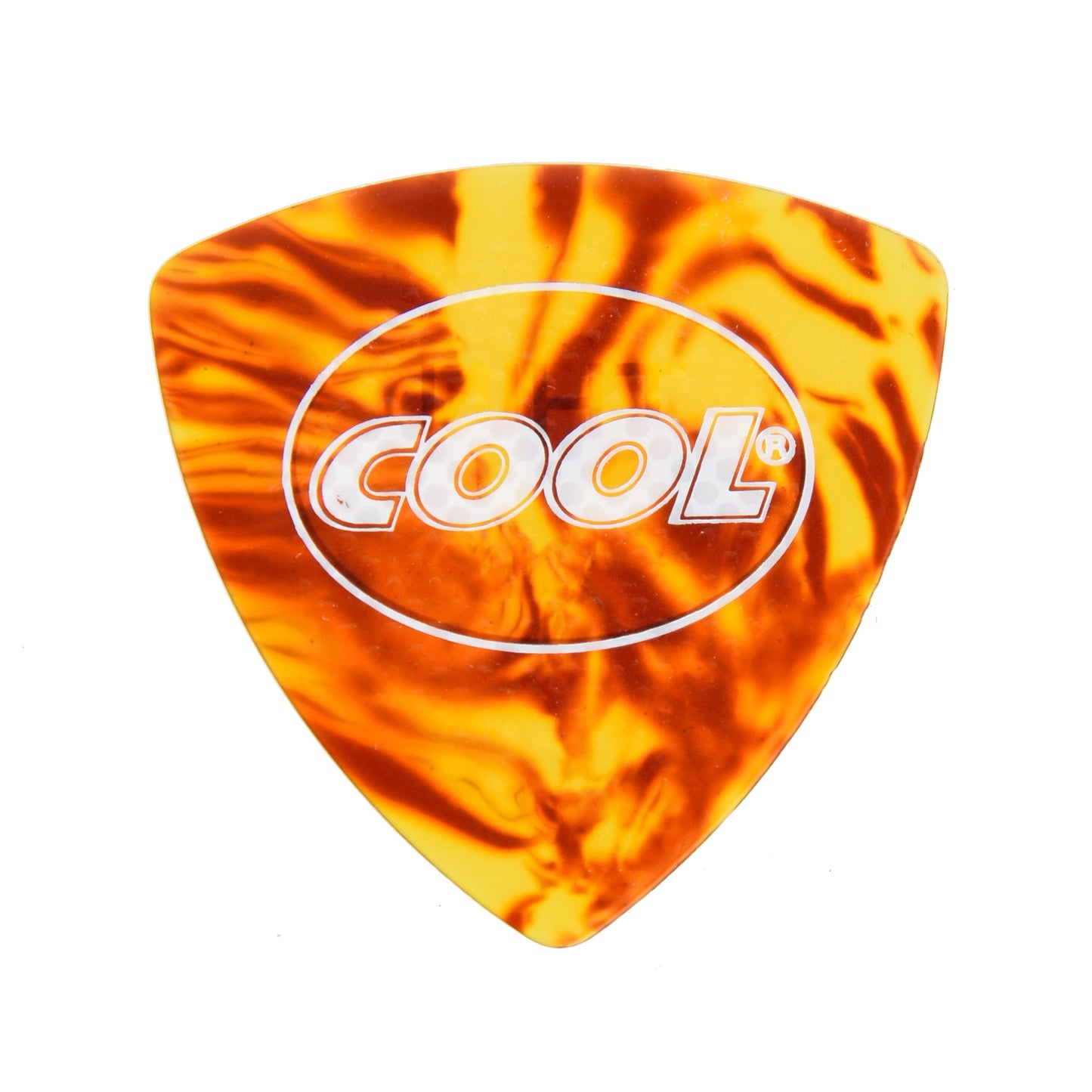 Front of Cool Picks "Coolcell" Series Thin Triangle Pick .50MM Thick