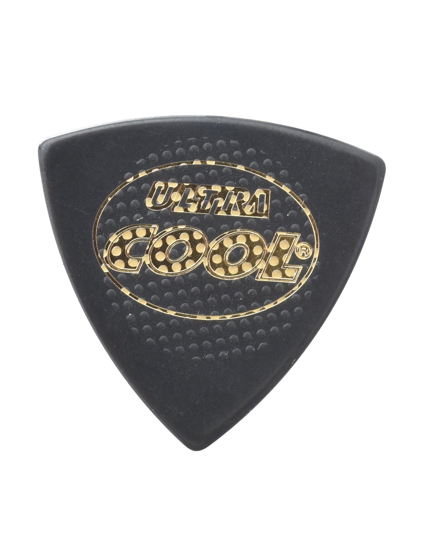 Front of Cool Picks "Ultra Cool" Series Triangle Pick, Thin .60MM Thick
