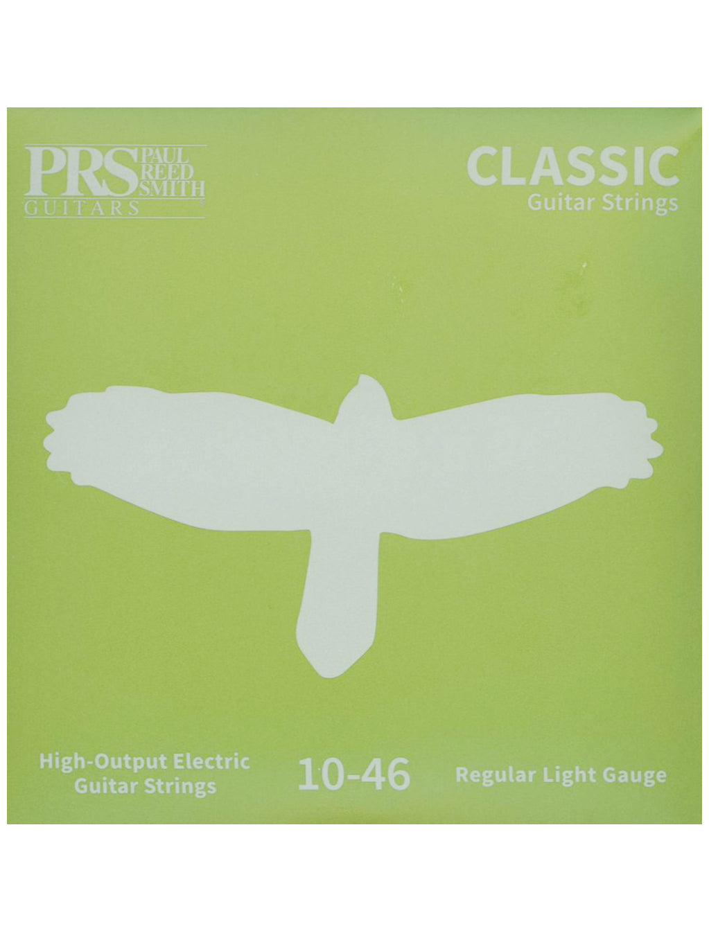Front of PRS Classic Electric Guitar Strings Light Gauge