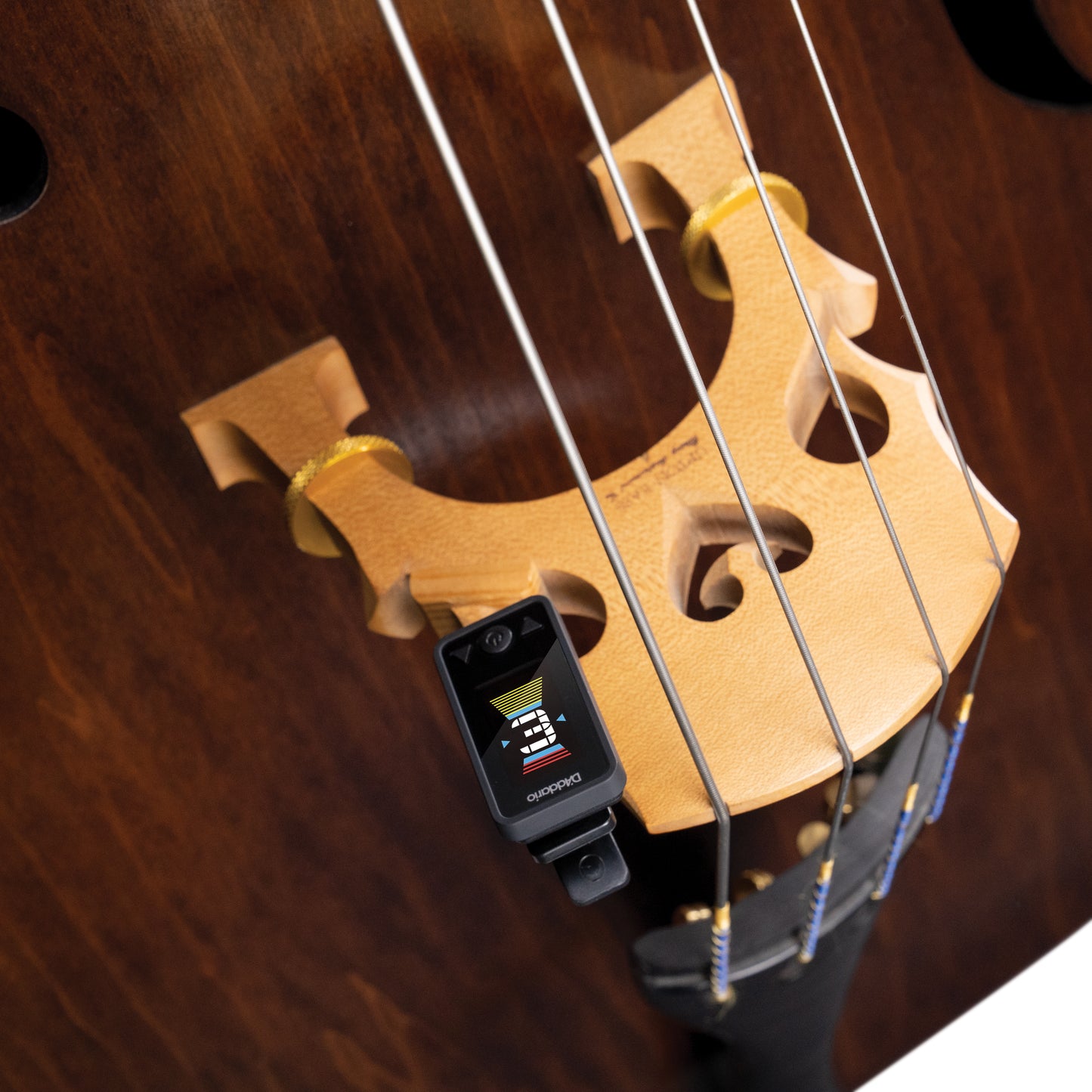 Image 3 of D'Addario Planet Waves "Eclipse" Cello/Bass Clip-On Tuner - SKU# PWCT17CBK : Product Type Accessories & Parts : Elderly Instruments