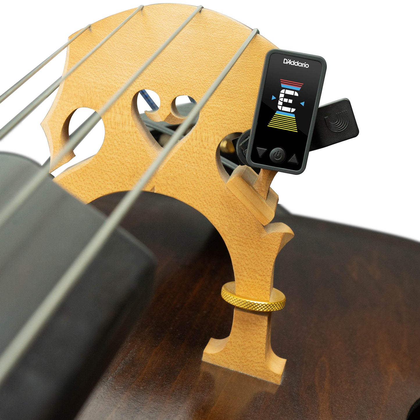 Image 5 of D'Addario Planet Waves "Eclipse" Cello/Bass Clip-On Tuner - SKU# PWCT17CBK : Product Type Accessories & Parts : Elderly Instruments