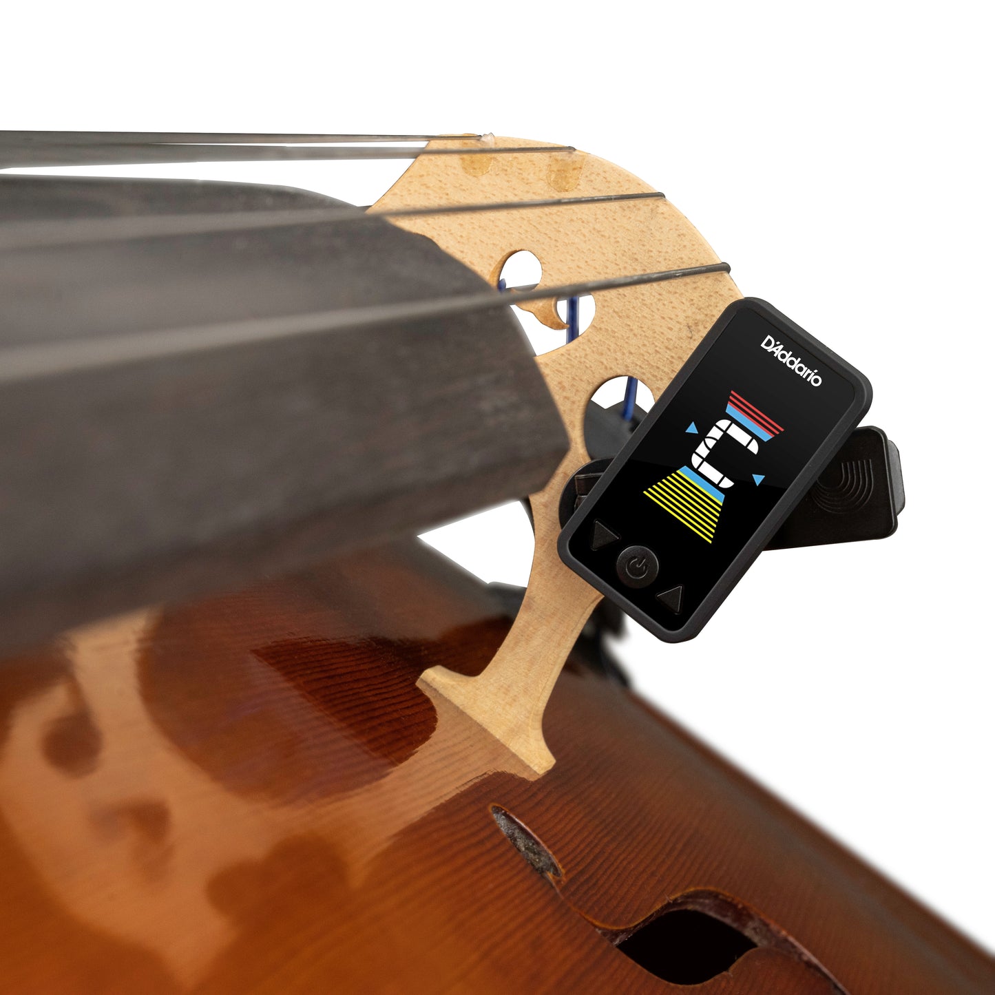 Image 4 of D'Addario Planet Waves "Eclipse" Cello/Bass Clip-On Tuner - SKU# PWCT17CBK : Product Type Accessories & Parts : Elderly Instruments