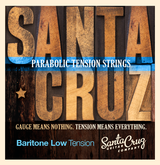 Image 1 of Santa Cruz Parabolic Tension Baritone Guitar Strings, Low Tension- SKU# SCPT-BARLOW : Product Type Strings : Elderly Instruments