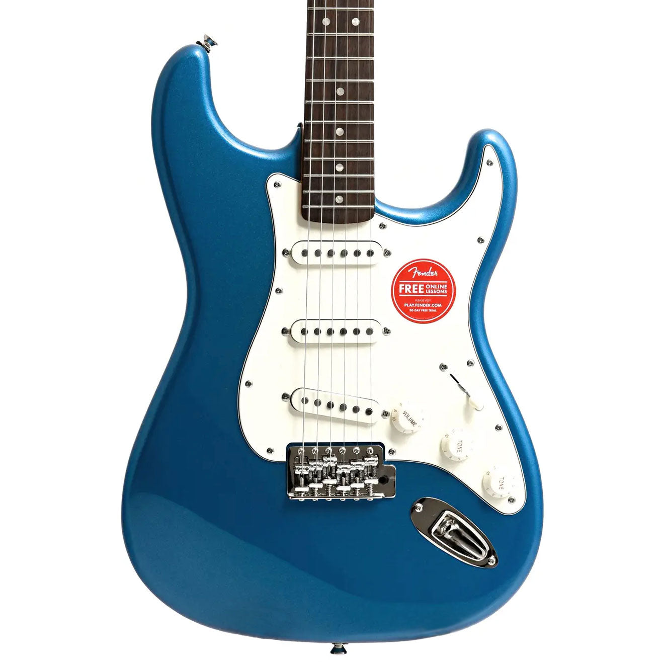Image 2 of Squier Classic Vibe '60s Stratocaster, Lake Placid Blue - SKU# SCVS6-LPB : Product Type Solid Body Electric Guitars : Elderly Instruments