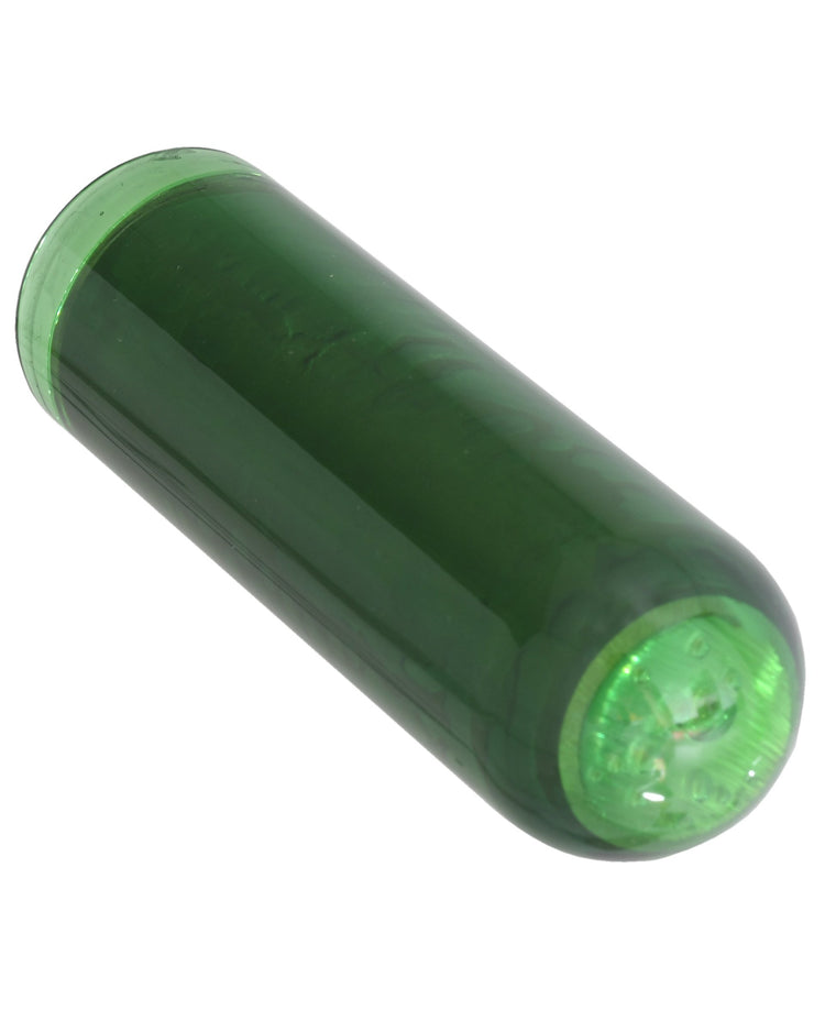 Image 1 of Silica Sound 114 Brass N' Glass Bar Slide, Transparent Green - SKU# SS114TG : Product Type Accessories & Parts : Elderly Instruments