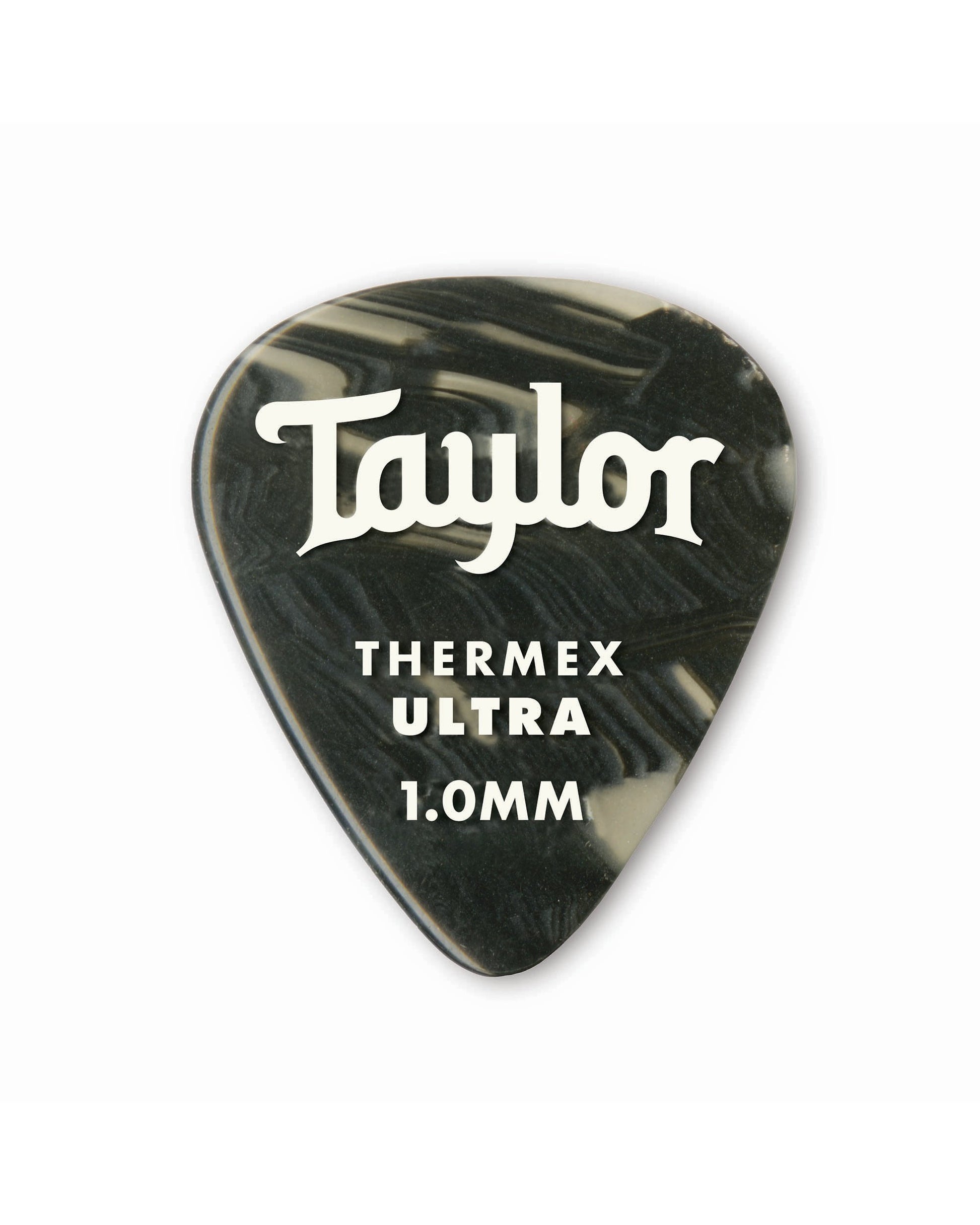 Image 1 of Taylor 351 Thermex Ultra Picks, Black Onyx, 1.00mm, 6-Pack - SKU# 80716 : Product Type Accessories & Parts : Elderly Instruments