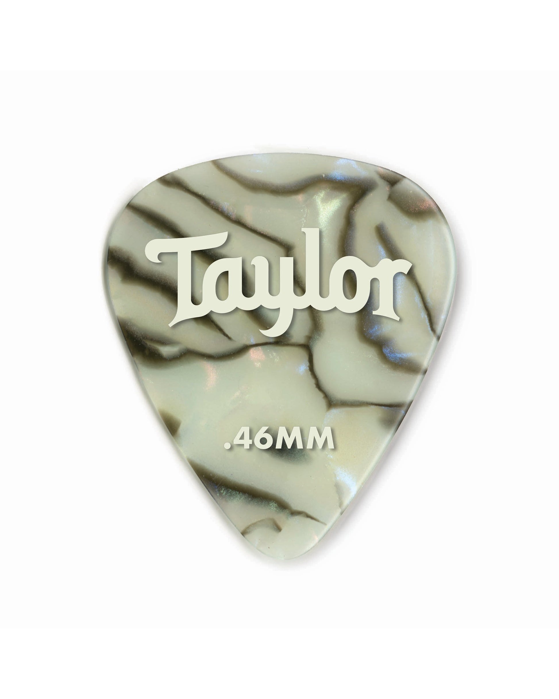 Image 1 of Taylor Celluloid 351 Picks, Abalone, .46mm, 12-Pack - SKU# 80734 : Product Type Accessories & Parts : Elderly Instruments