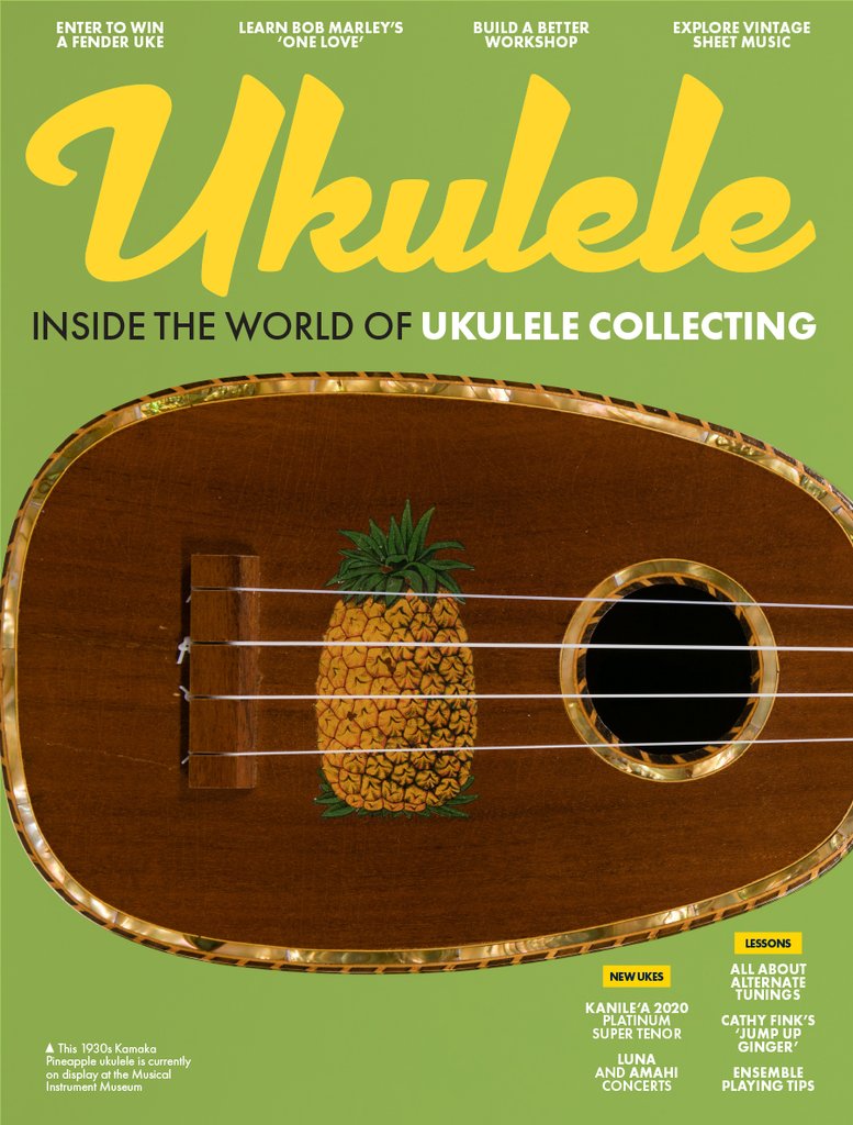 Image 1 of Ukulele Magazine - Summer 2020 - SKU# UKE-2020SU : Product Type Media : Elderly Instruments