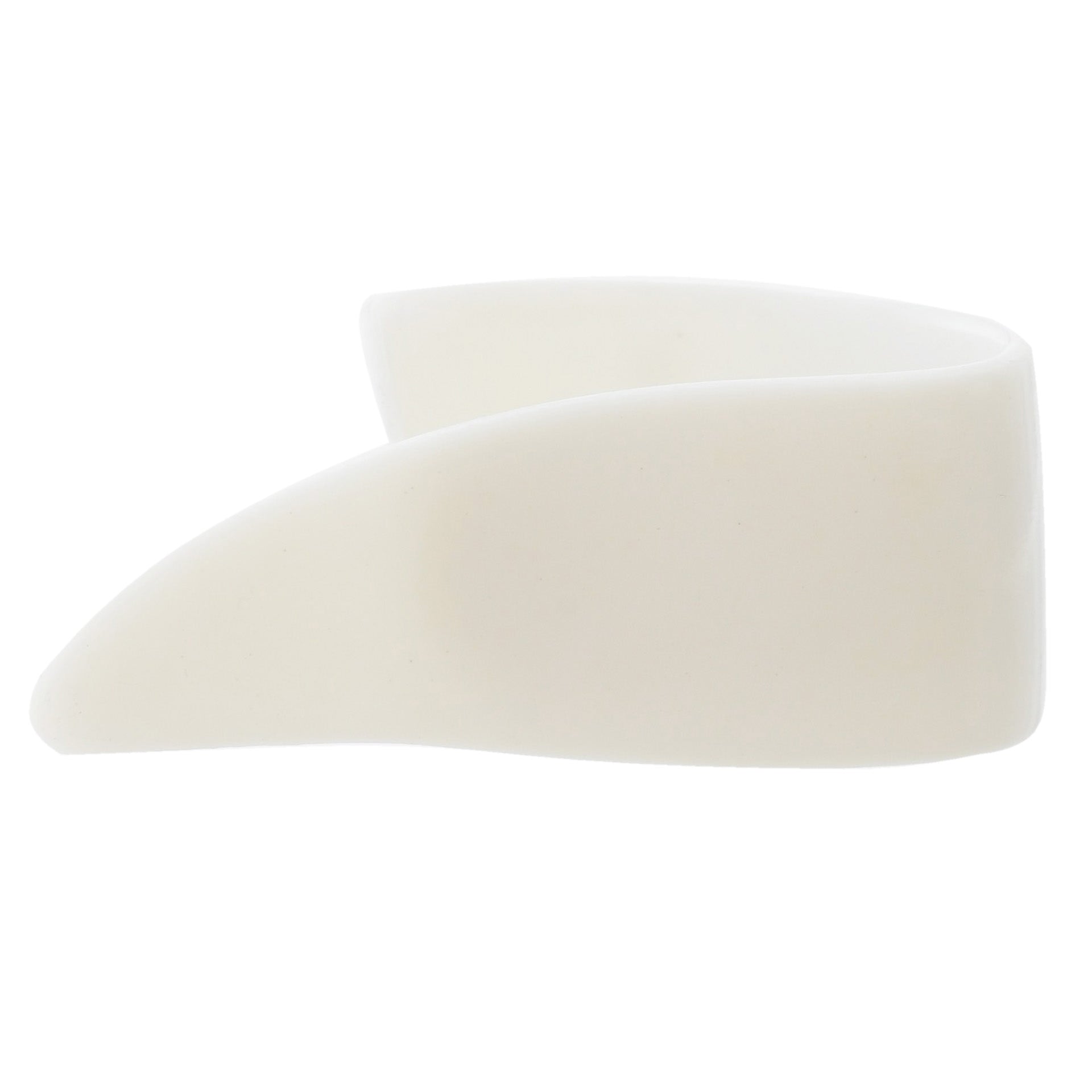Image 2 of Dunlop White Plastic Thumbpick, Small - SKU# PK27-S-RHT : Product Type Accessories & Parts : Elderly Instruments