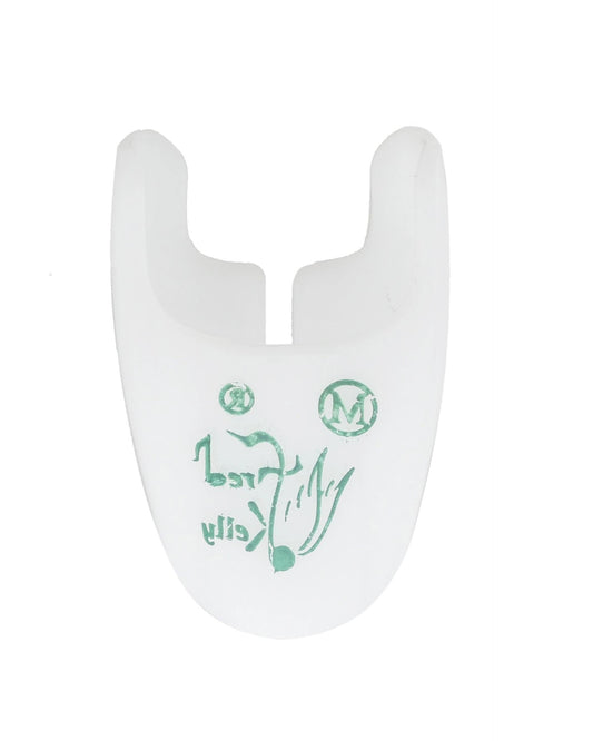 Front of Fred Kelly Freedom Finger Pick Delrin - Medium