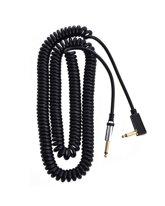 Image 1 of Vox Vintage Coiled Cable Black - SKU# VCCBK : Product Type Cables & Accessories : Elderly Instruments