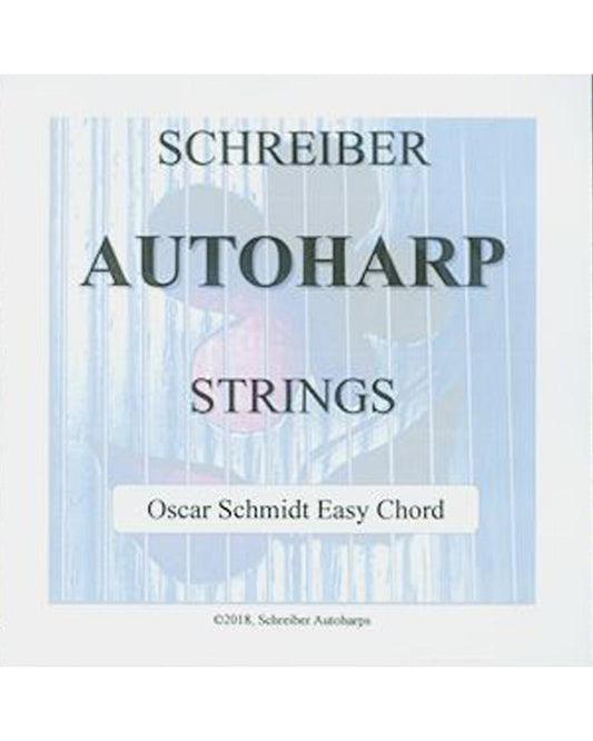 Front of Schreiber Easy Chord Autoharp String Set