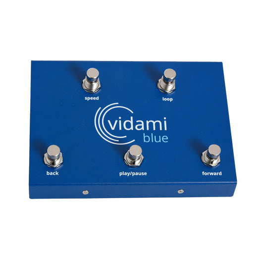 Image 1 of Vidami Blue Wireless Foot Controller - SKU# VIDAMI-BLU : Product Type Miscellaneous Electronics : Elderly Instruments