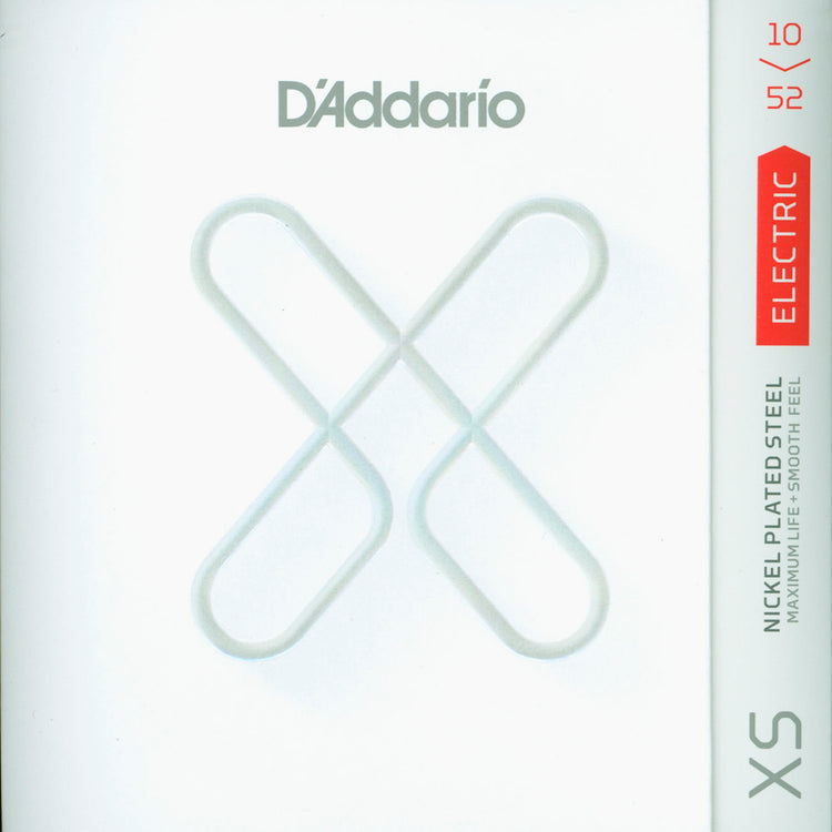 Image 1 of D'Addario XS Light Top/Heavy Bottom Nickel Plated Electric Guitar Strings- SKU# XSE1052 : Product Type Strings : Elderly Instruments