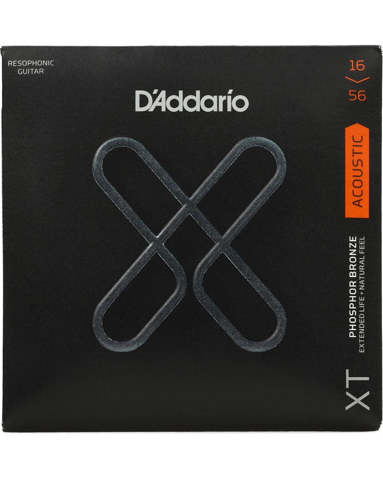Image 1 of D'Addario XT Phosphor Bronze Medium Gauge Resophonic Guitar Strings - SKU# XTAPB1656 : Product Type Strings : Elderly Instruments