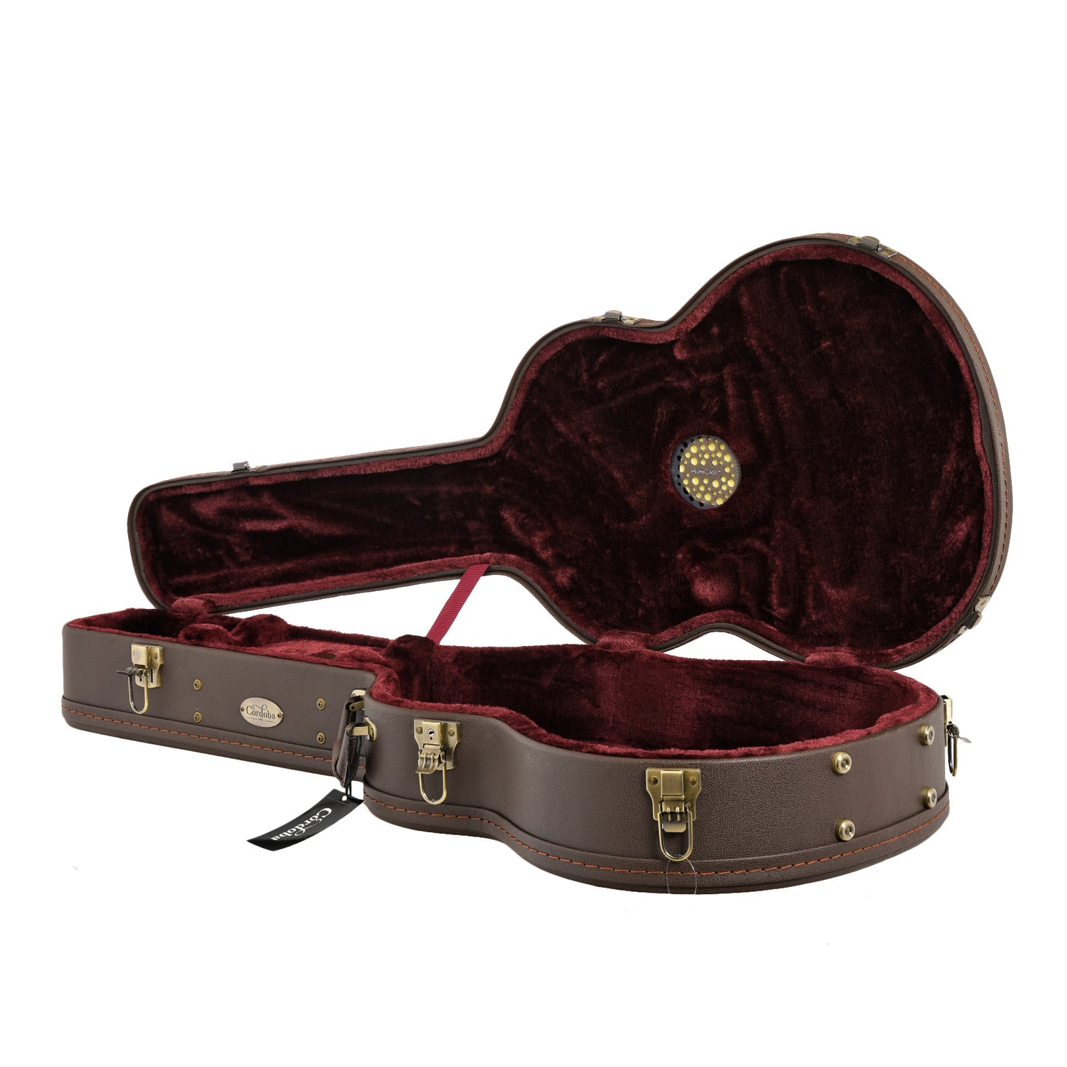 Image 2 of Humicase Protege Classical/Flamenco Guitar Case, Brown - SKU# HCP-BR : Product Type Accessories & Parts : Elderly Instruments
