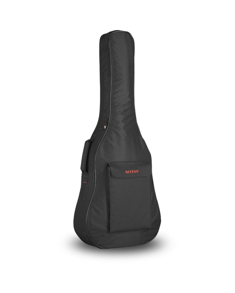 Full Front and Side of Access Upstart Acoustic Guitar Gigbag