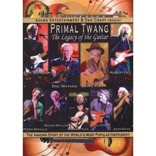 Image 1 of DVD - Primal Twang: The Legacy of the Guitar - SKU# ADENT-DVD011 : Product Type Media : Elderly Instruments