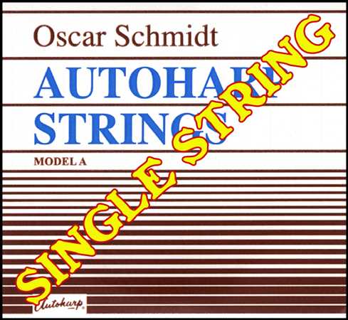 Image 2 of Autoharp Single String, 30F#, A-Model - SKU# AS-AMOD-30F# : Product Type Strings : Elderly Instruments