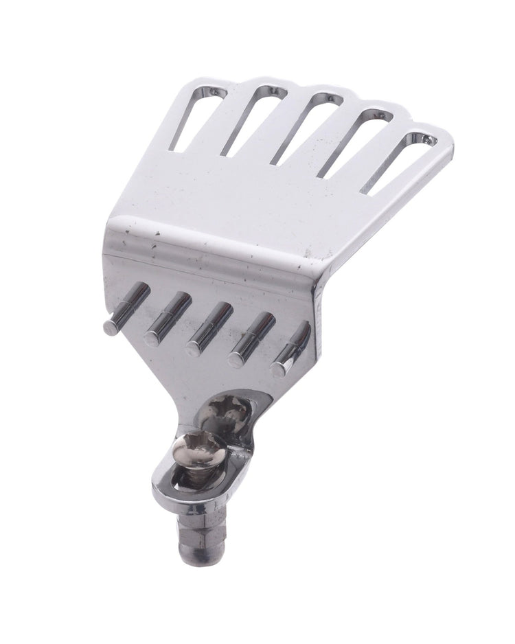 Image 1 of Vintage Style Banjo Tailpiece, Chrome - SKU# BA79C : Product Type Accessories & Parts : Elderly Instruments