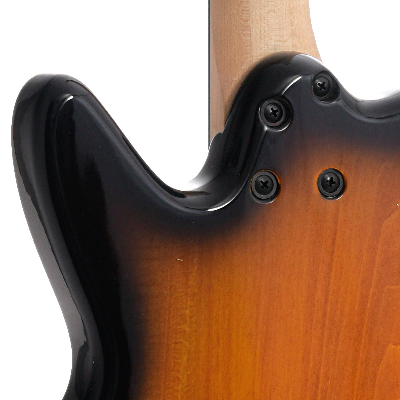 Neck joint of Ibanez Noodles Signature Model NDM5
