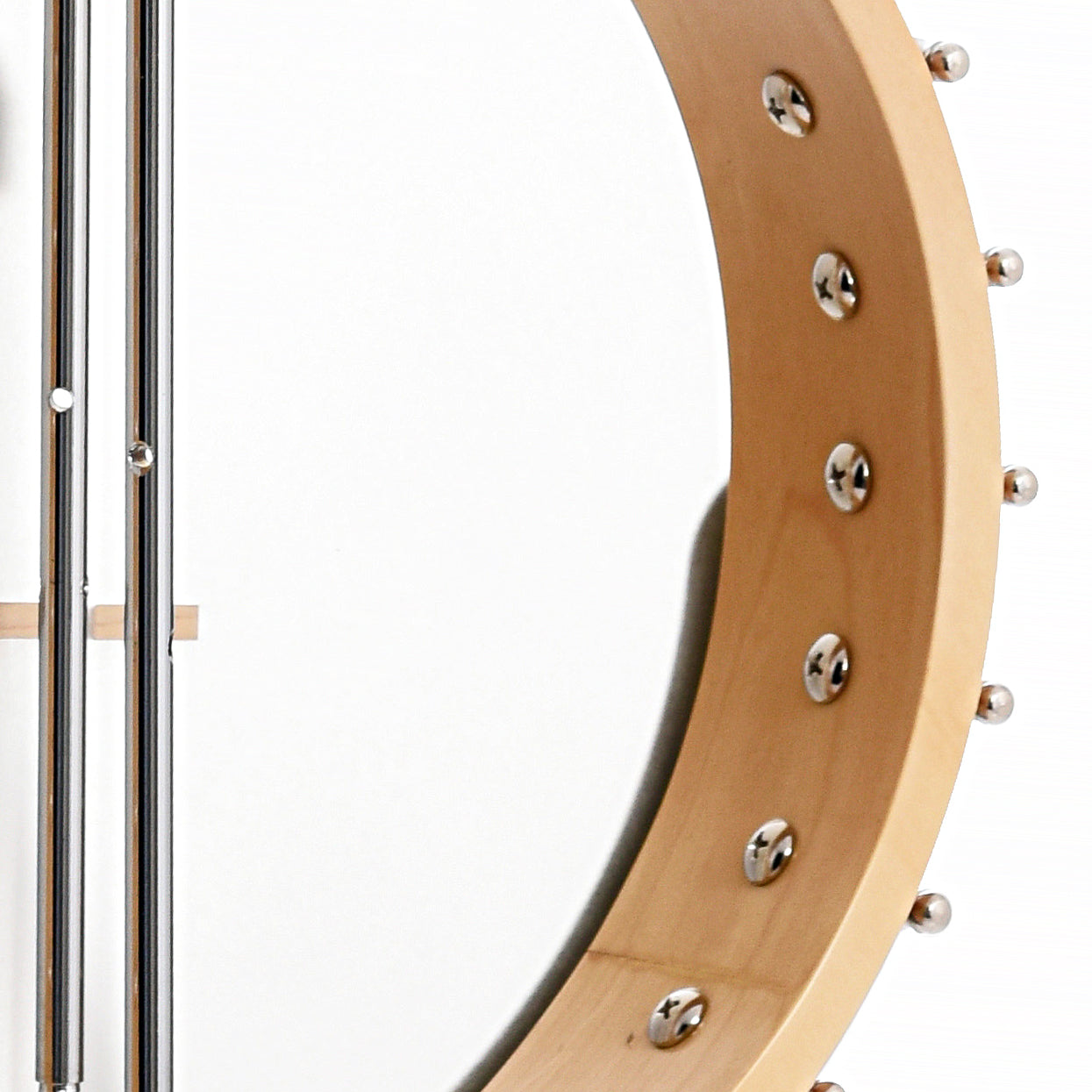 Inside Rim of Gold Tone CC-Carlin 12" Openback Banjo