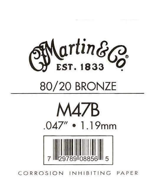 Image 1 of Martin Bronze Wound Ball End Single String .047 - SKU# BB047 : Product Type Strings : Elderly Instruments