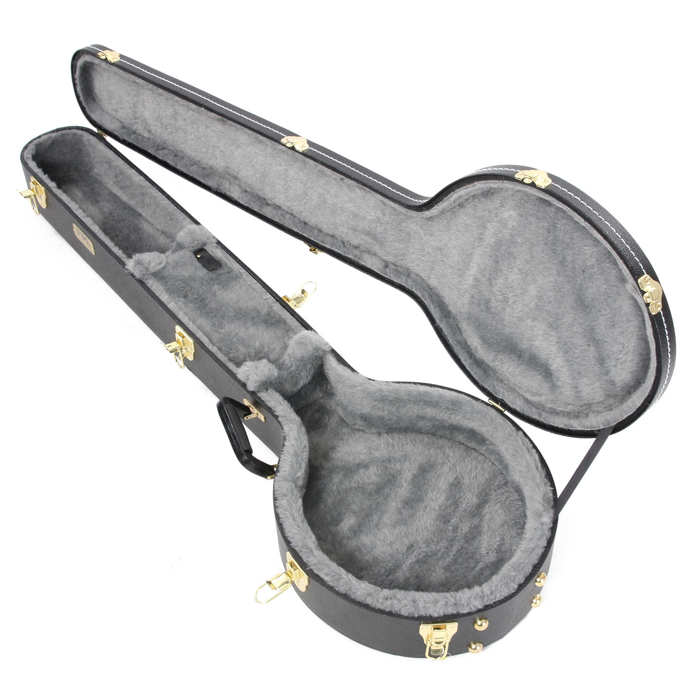 Full Inside and Side of TKL Premier Series Longneck 11" Openback Banjo Case