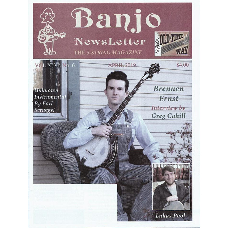 Image 1 of Banjo Newsletter April 2019 Vol. XLVI, No. 6 - SKU# BN-201904 : Product Type Media : Elderly Instruments