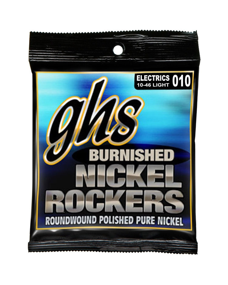 Image 2 of GHS BNR-L Burnished Nickel Rockers Light Gauge Electric Guitar Strings - SKU# BNRL : Product Type Strings : Elderly Instruments