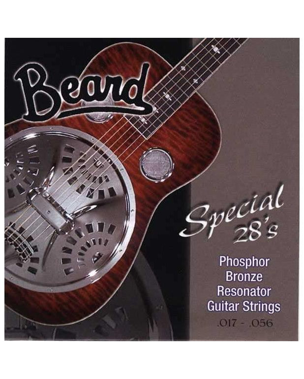 Front of Beard SPECIAL-28 Resonator Guitar Strings