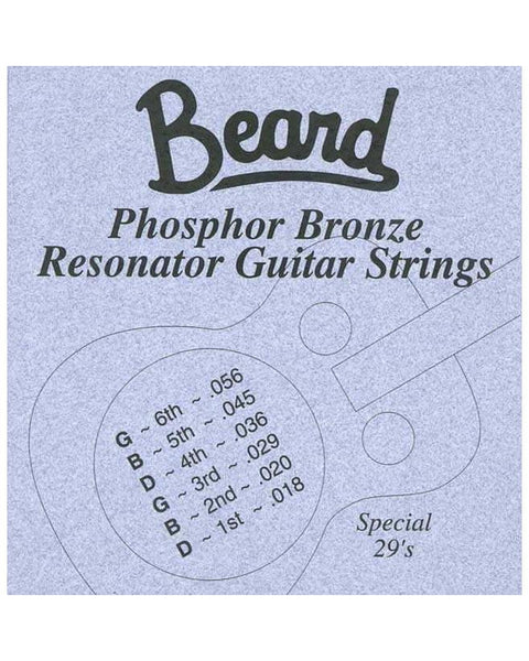 Beard SPECIAL-29 Resonator Guitar Strings – Elderly Instruments
