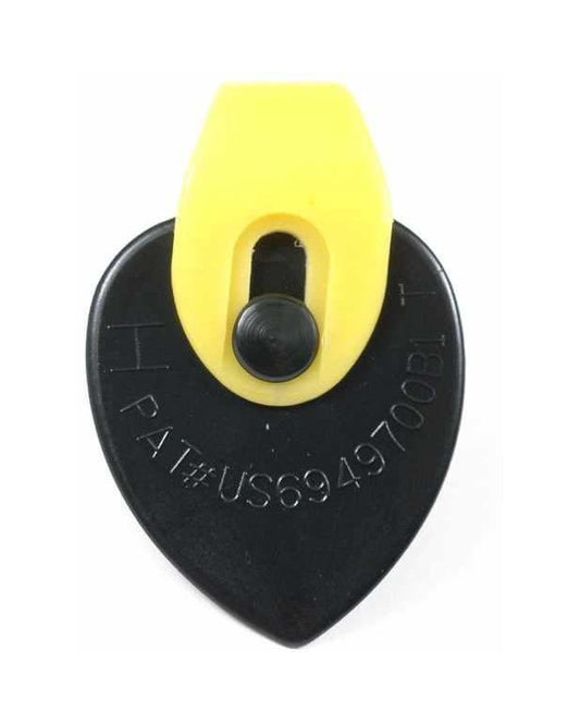 Image 1 of Fred Kelly Left Handed Heavy Gauge Bumblebee Teardrop Pick - SKU# BTLH-H : Product Type Accessories & Parts : Elderly Instruments