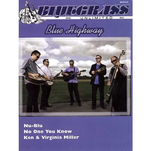 Image 1 of Bluegrass Unlimited April 2012 - SKU# BU-201204 : Product Type Media : Elderly Instruments