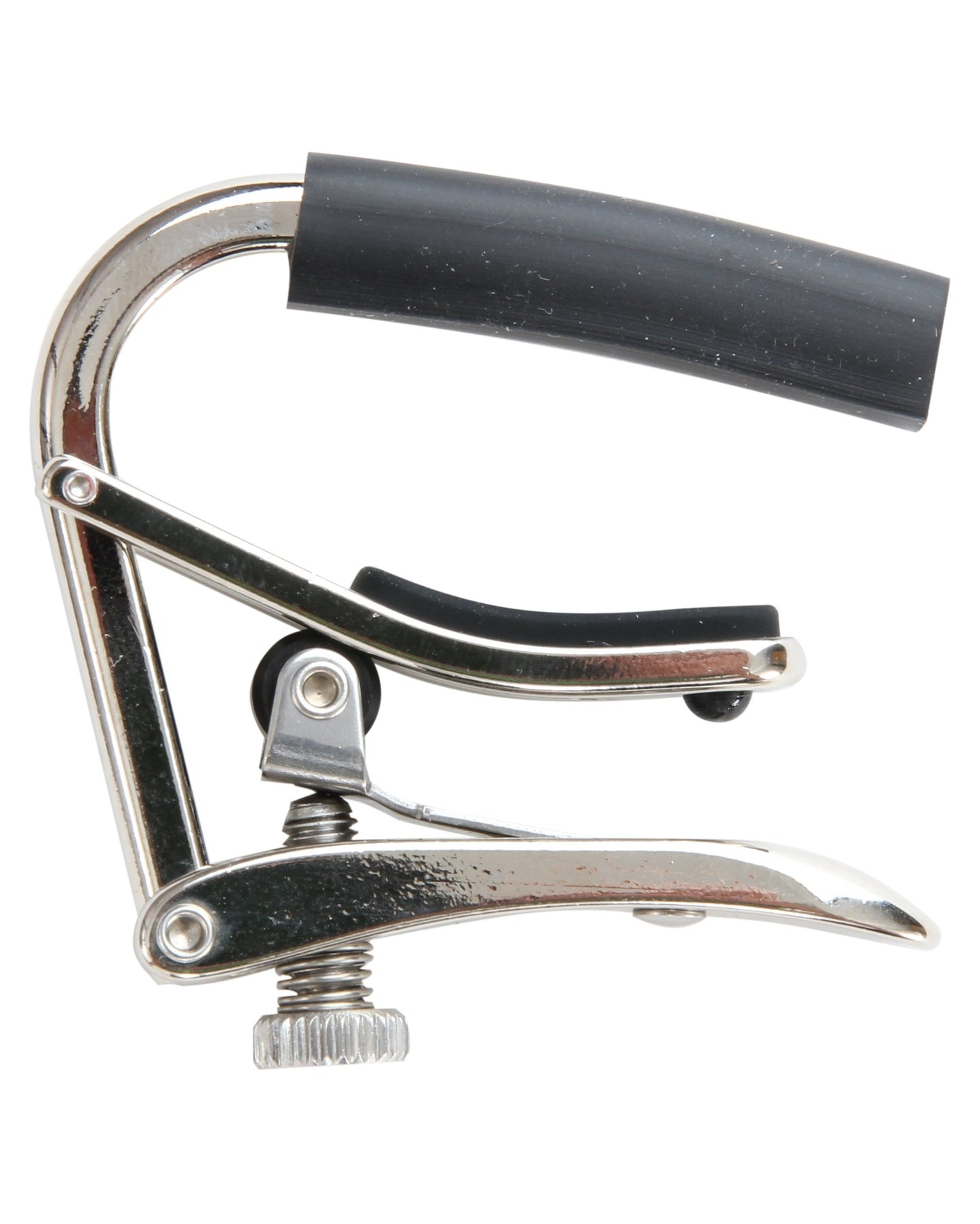 Image 1 of Shubb C5R Banjo Capo for Curved Fretboards, Nickel - SKU# C5R : Product Type Accessories & Parts : Elderly Instruments