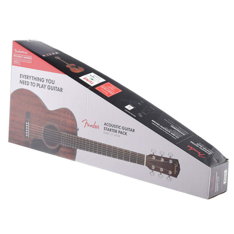 Box for Fender CC-60S Concert Acoustic Guitar Pack