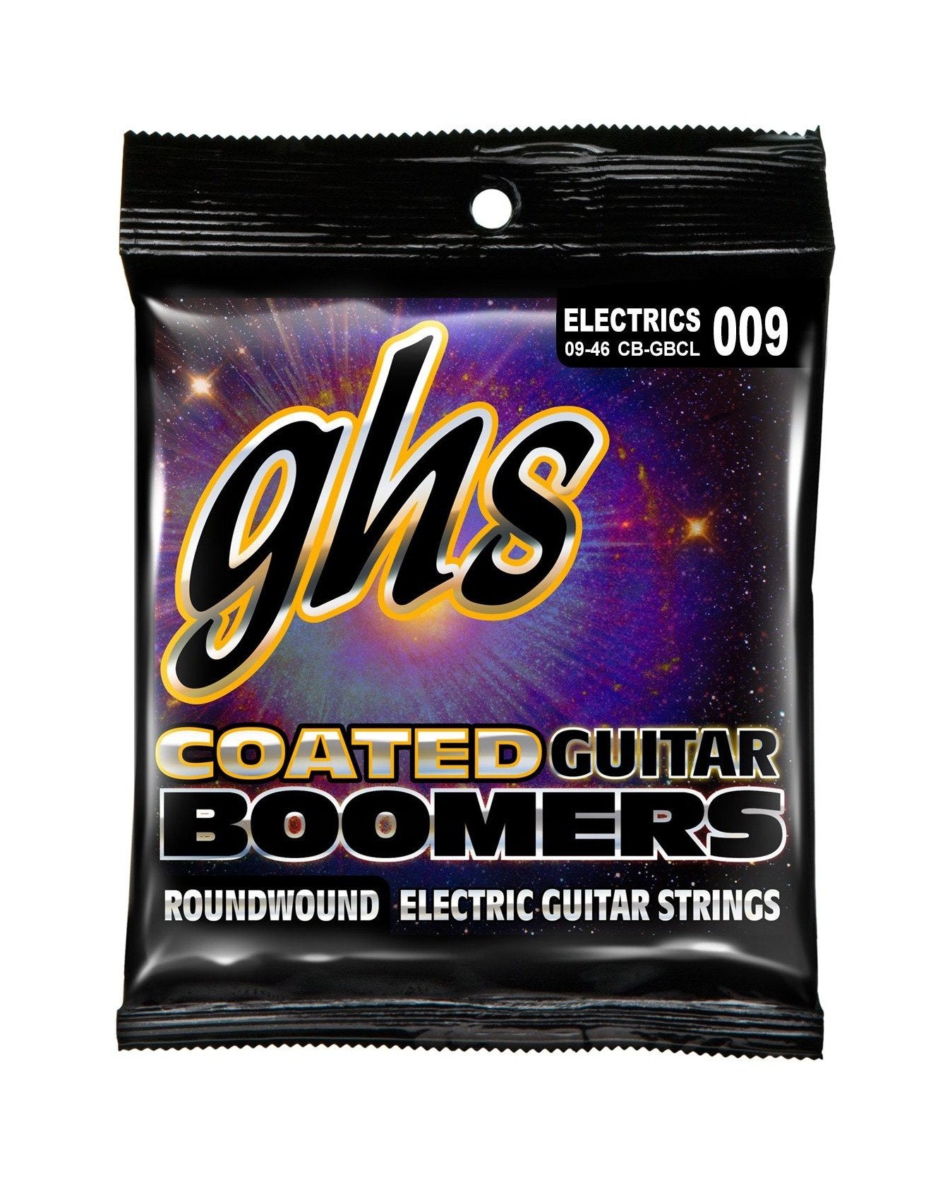 Image 1 of GHS CB-GBCL Coated Boomers Nickel-Plated Steel Custom Light Gauge Electric Guitar Strings - SKU# CBGBCL : Product Type Strings : Elderly Instruments