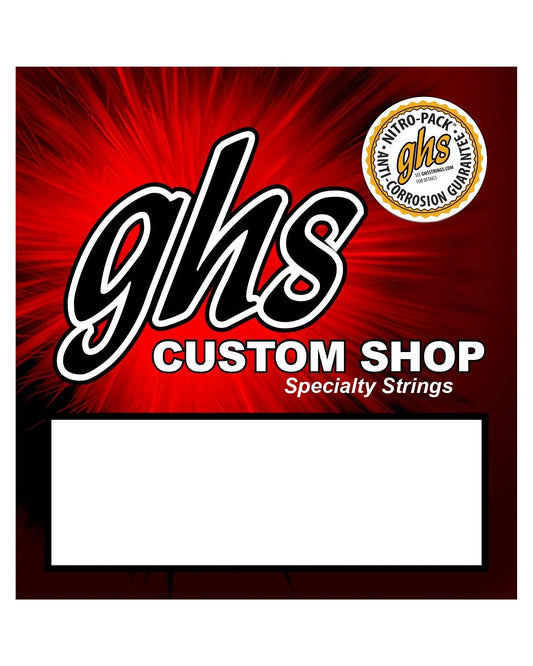 Front of GHS GLSC6 Custom Nickel Roundwound Lap Steel C6-Tuning Strings