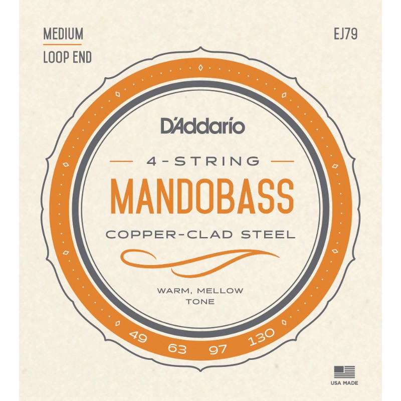 Image 1 of D'Addario EJ79 Mandobass Strings - SKU# J79 : Product Type Strings : Elderly Instruments