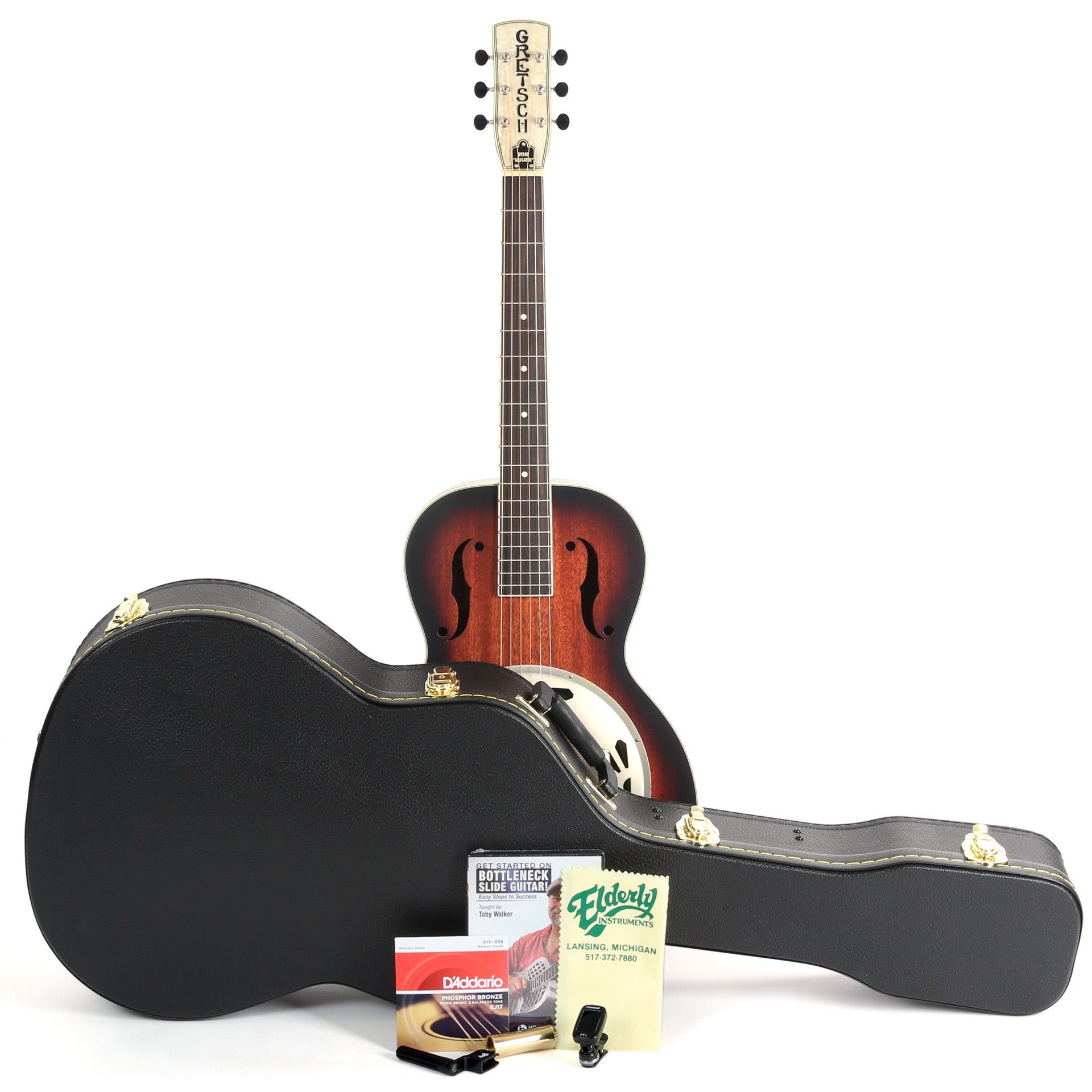 Image 1 of * Elderly Instruments Delta Blues Resonator Guitar Outfit - SKU# DELTA1 : Product Type Resonator & Hawaiian Guitars : Elderly Instruments