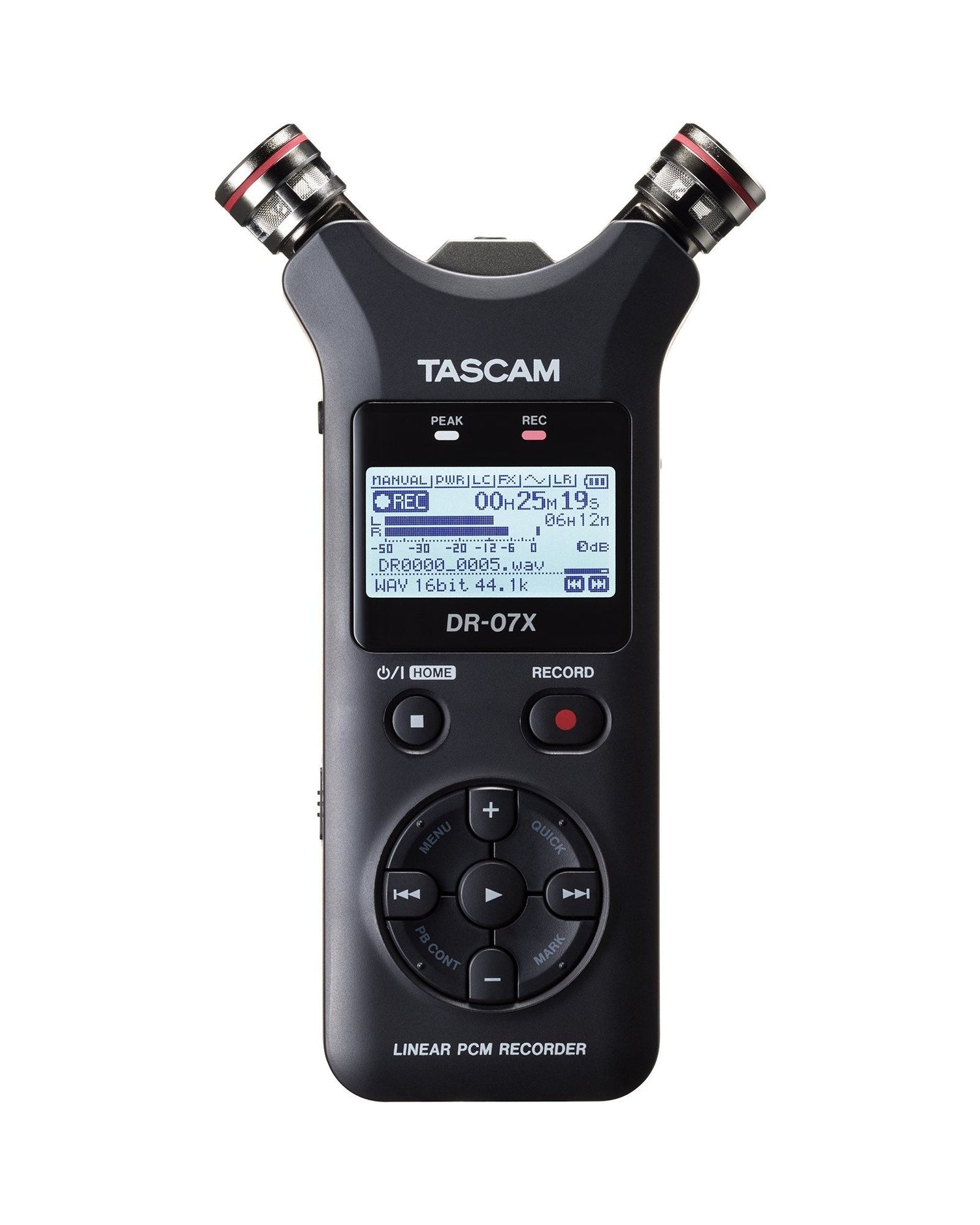 Image 1 of Tascam DR-07X Stereo Handheld Digital Audio Recorder & USB Audio Interface - SKU# DR07X : Product Type Recording Equipment & Accessories : Elderly Instruments