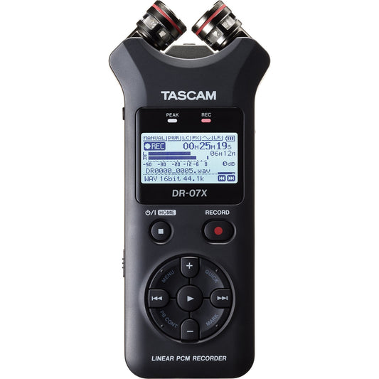 Image 2 of Tascam DR-07X Stereo Handheld Digital Audio Recorder & USB Audio Interface - SKU# DR07X : Product Type Recording Equipment & Accessories : Elderly Instruments