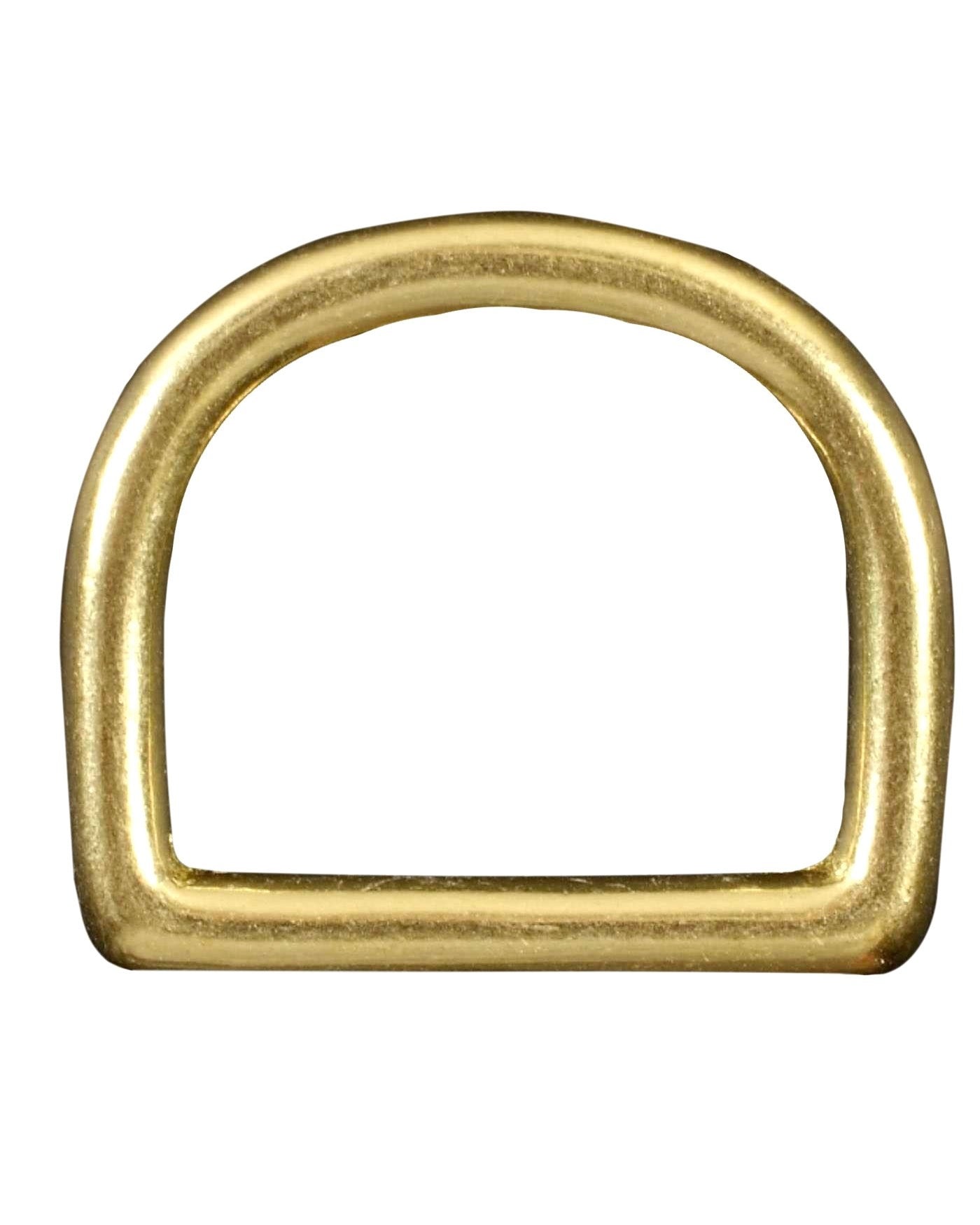Image 1 of D-Ring, Brass (Sold Individually) - SKU# DRG-BRASS : Product Type Accessories & Parts : Elderly Instruments