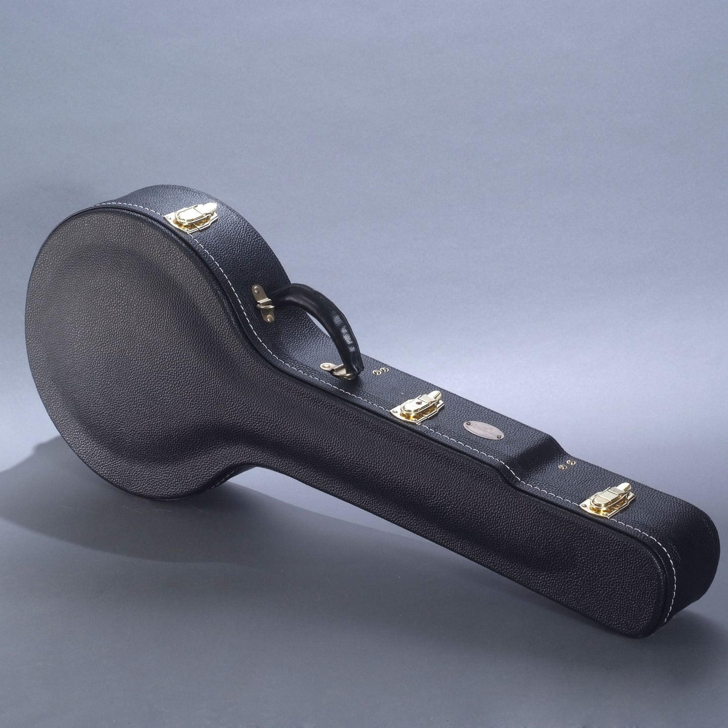 Image 2 of Ome Alpha 12" Openback Banjo & Case, Mahogany - SKU# OMEALPHA-12 : Product Type Open Back Banjos : Elderly Instruments