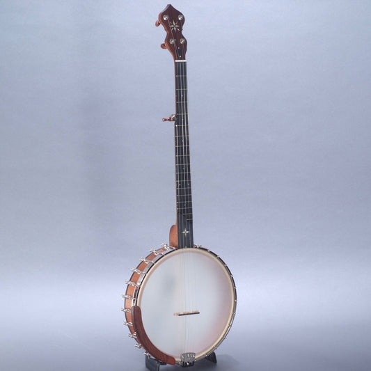 Image 1 of Ome Alpha 12" Openback Banjo & Case, Mahogany - SKU# OMEALPHA-12 : Product Type Open Back Banjos : Elderly Instruments